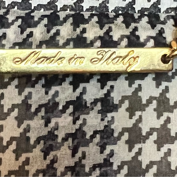 Lamatta leather woman’s suit houndstooth size 8 - Picture 13 of 13